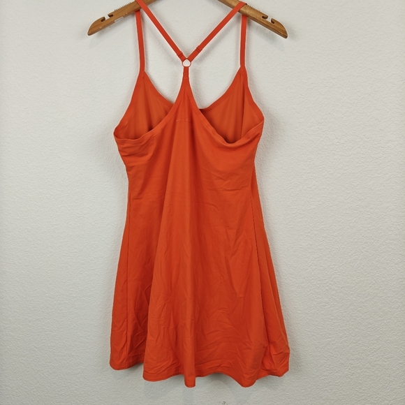 Outdoor Voices Orange Exercise Mini Dress Size Small - Picture 7 of 13